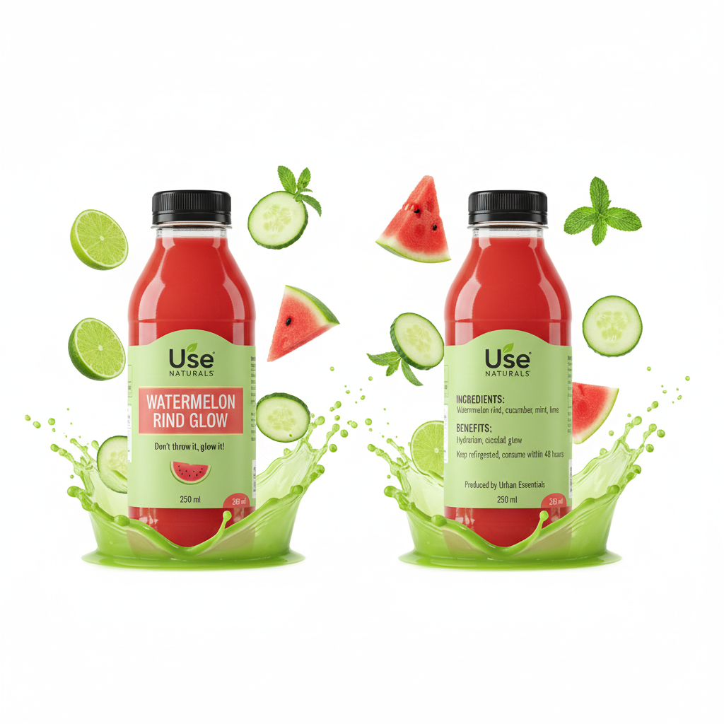 USe Naturals cold-pressed juices