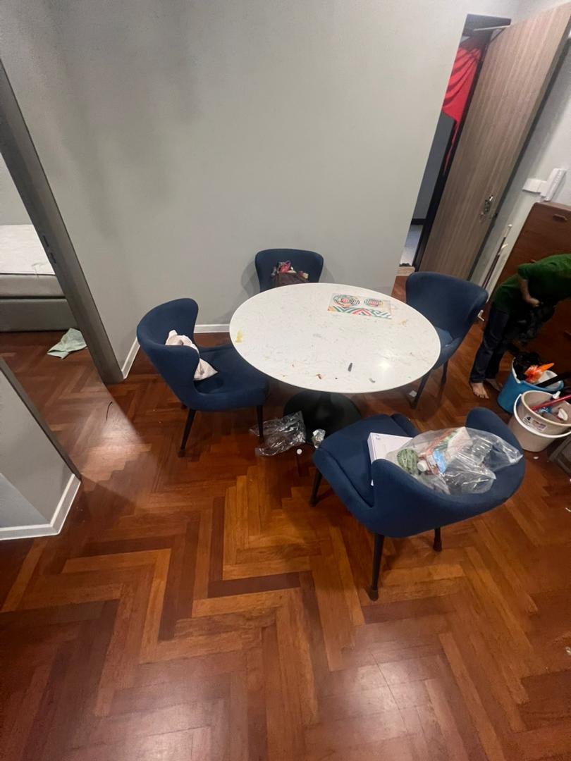 Before cleaning result 1